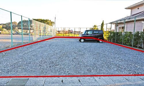 アンテレ保育園の駐車場（2）